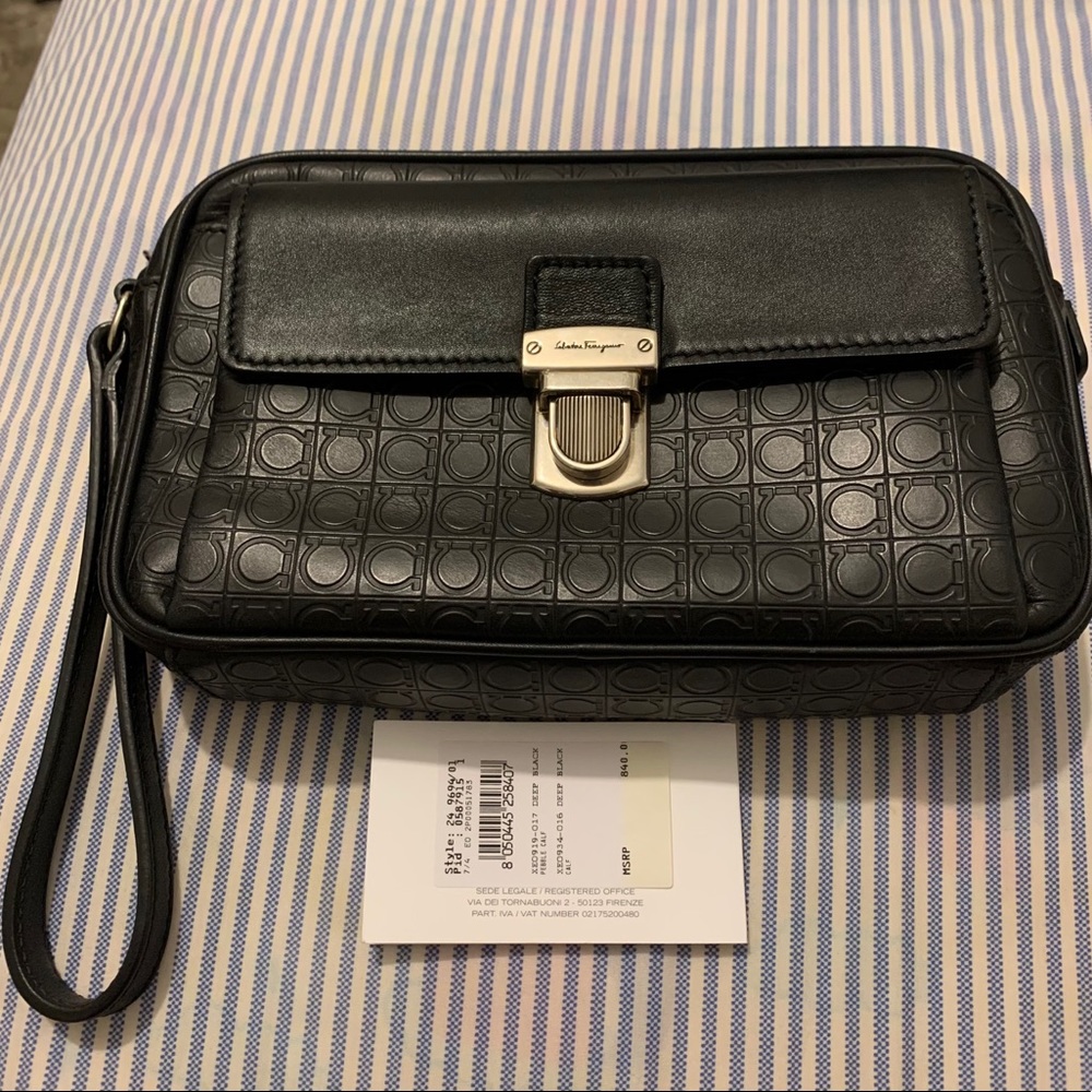 Ferragamo Gacini travel bag